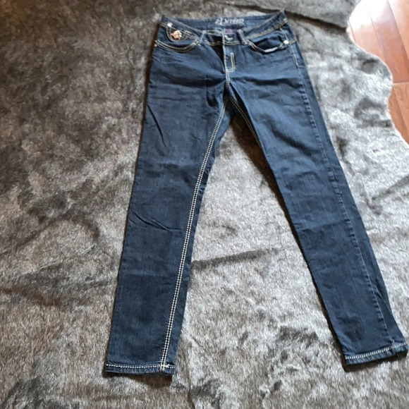 Dereon Y2K denim skinny jeans  Size 9/10 - Picture 6 of 16